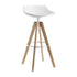 Flow Barstool / Frame Oak / 65cm